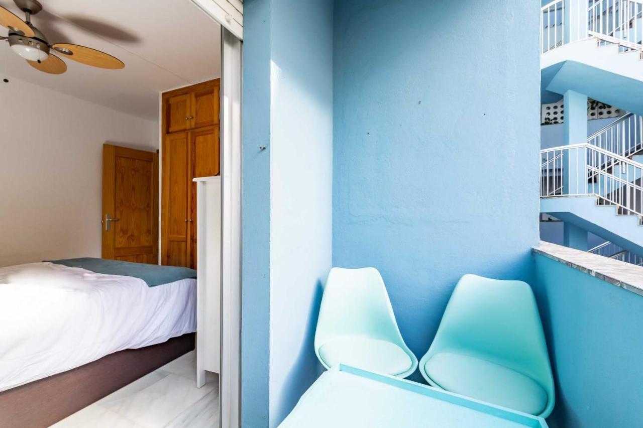 Paseo Marítimo Rey de España esquina Lope de Vega 1 dormitorio más sofá cama salón y cama supletoria Fuengirola Exterior foto